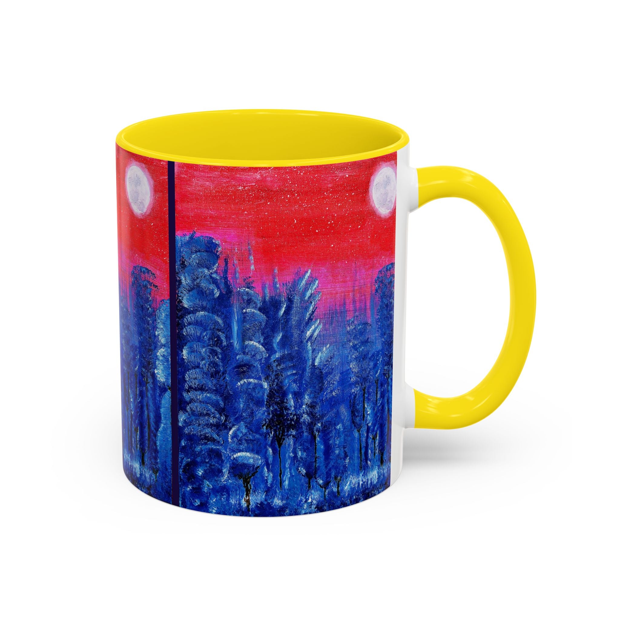 'Caelum Roseum' (Rose Sky) - Accent Coffee Mug (11, 15oz)
