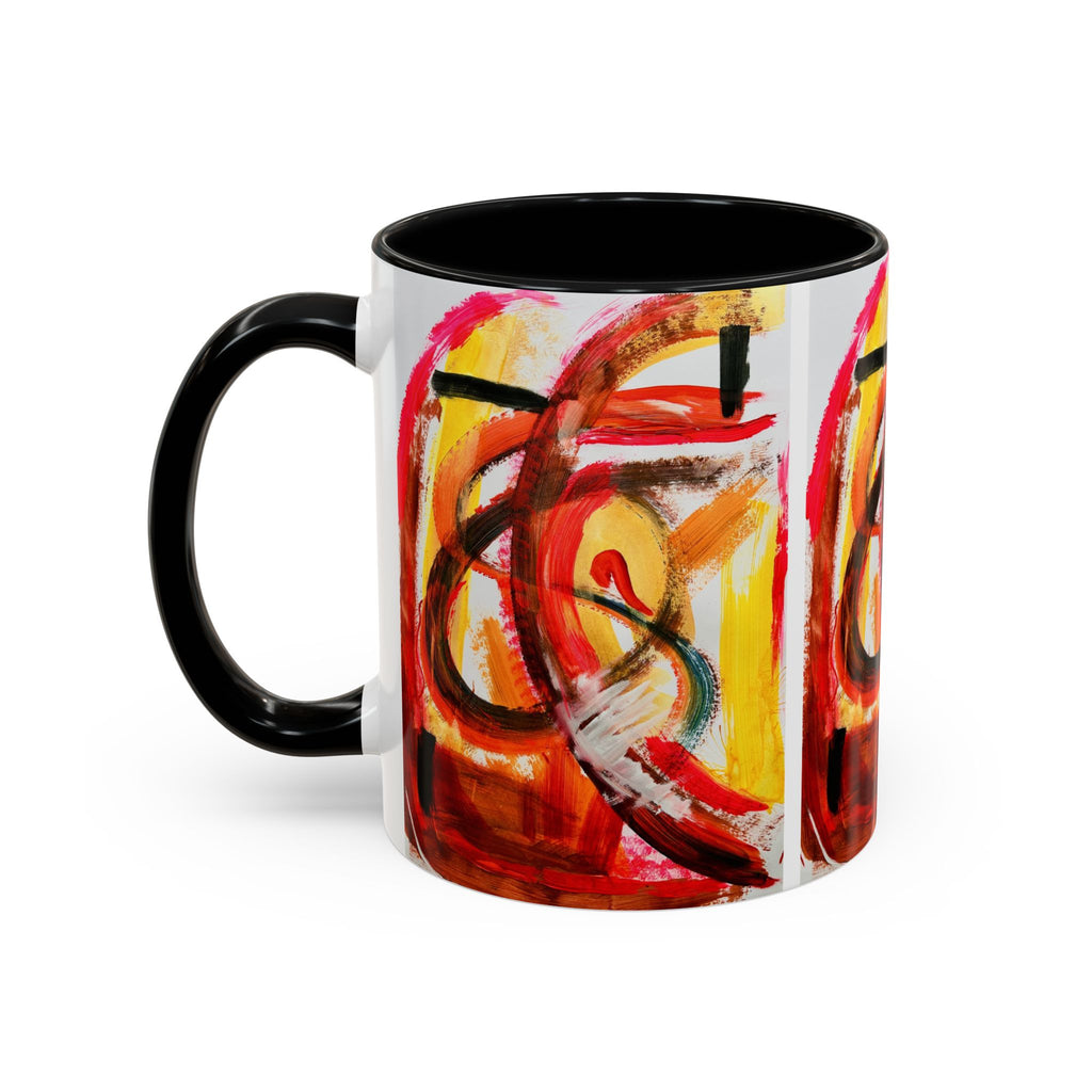 'Heat of Salsa' - Accent Coffee Mug (11, 15oz)