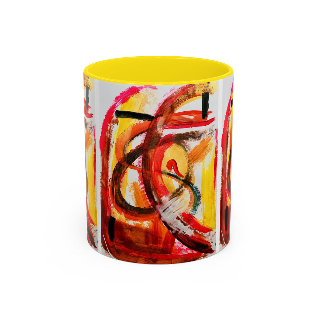 'Heat of Salsa' - Accent Coffee Mug (11, 15oz)