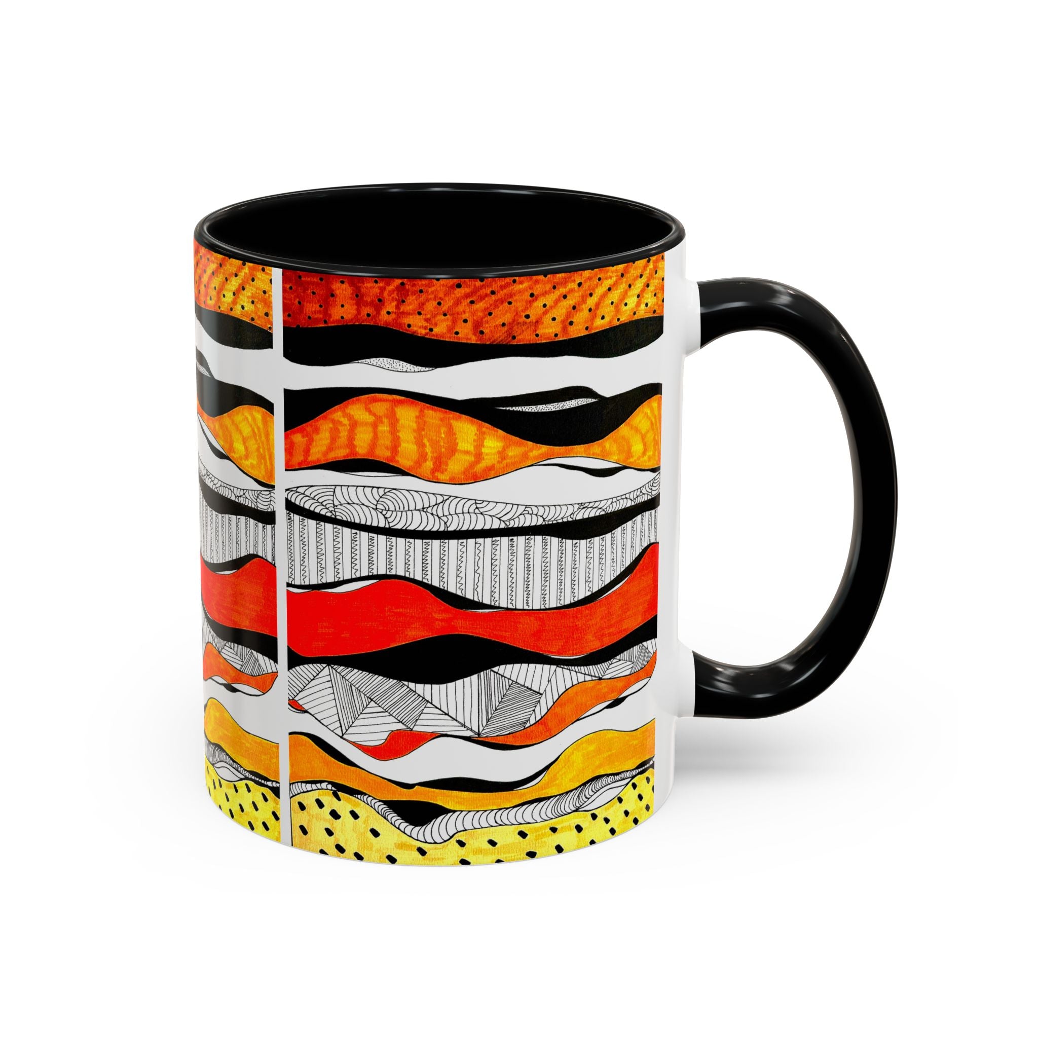 'Visual Sounds' - Accent Coffee Mug (11, 15oz)