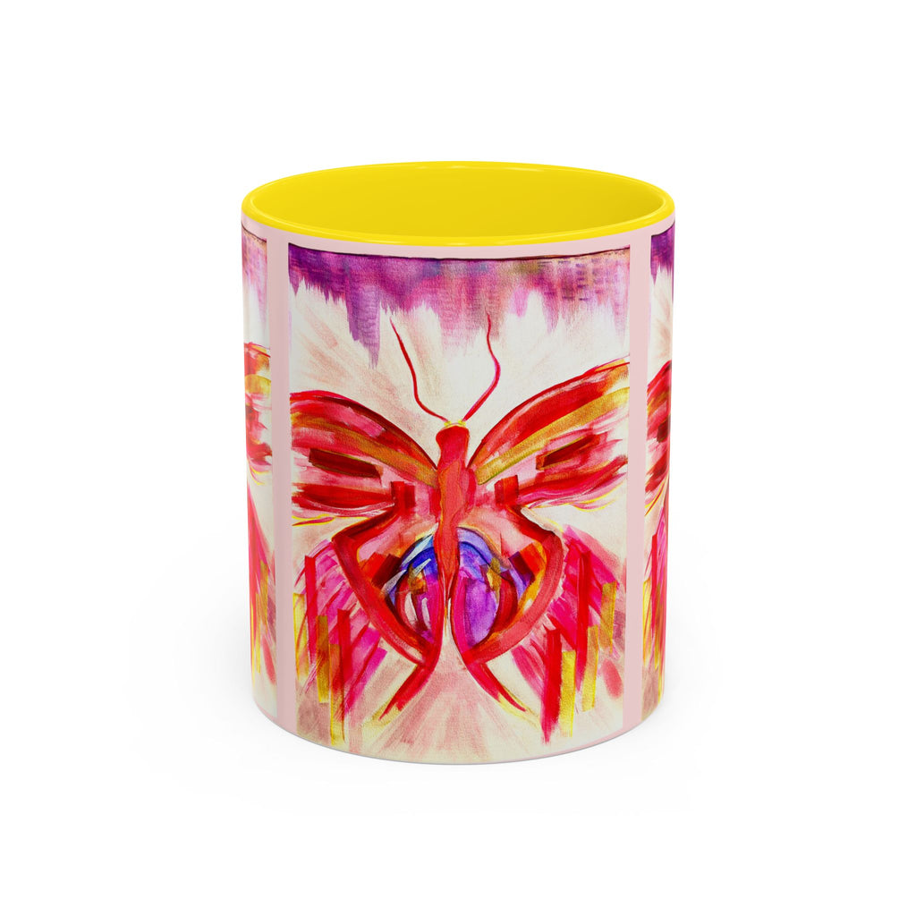 'Butterfly effect' - Accent Coffee Mug (11, 15oz)