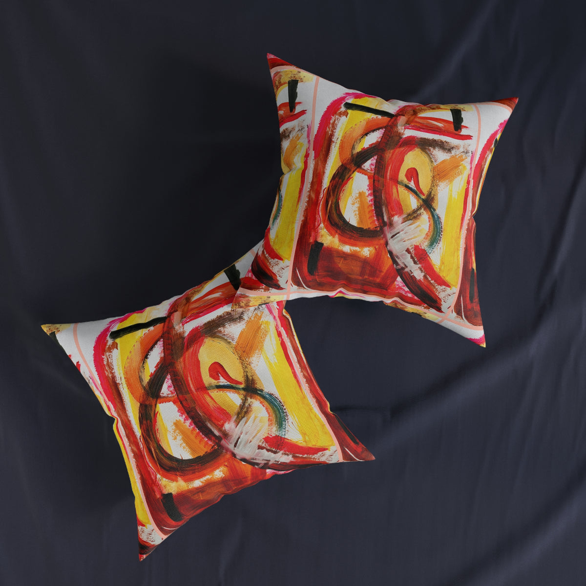 'Heat of Salsa' - Square Pillow