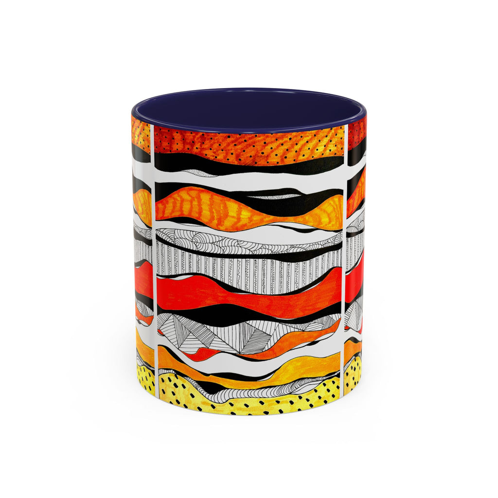 'Visual Sounds' - Accent Coffee Mug (11, 15oz)