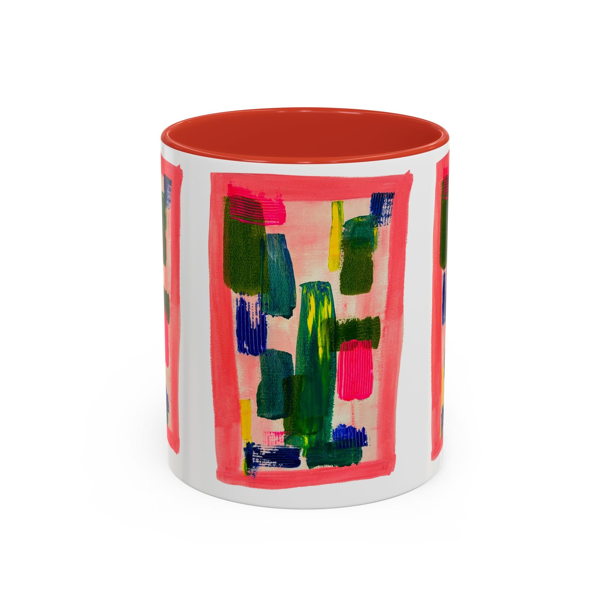 'Love at first sight' - Accent Coffee Mug (11, 15oz)