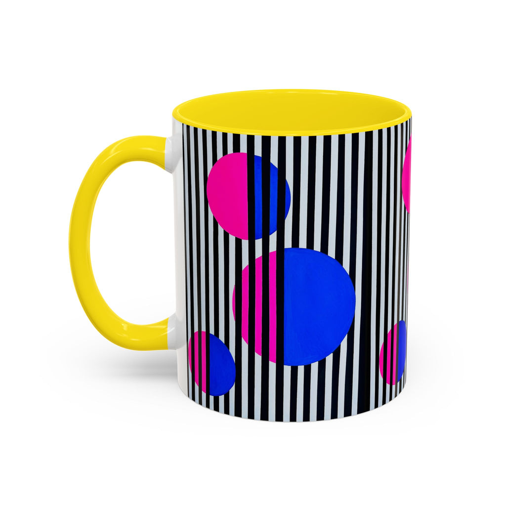 'Play on P' - Accent Coffee Mug (11, 15oz)