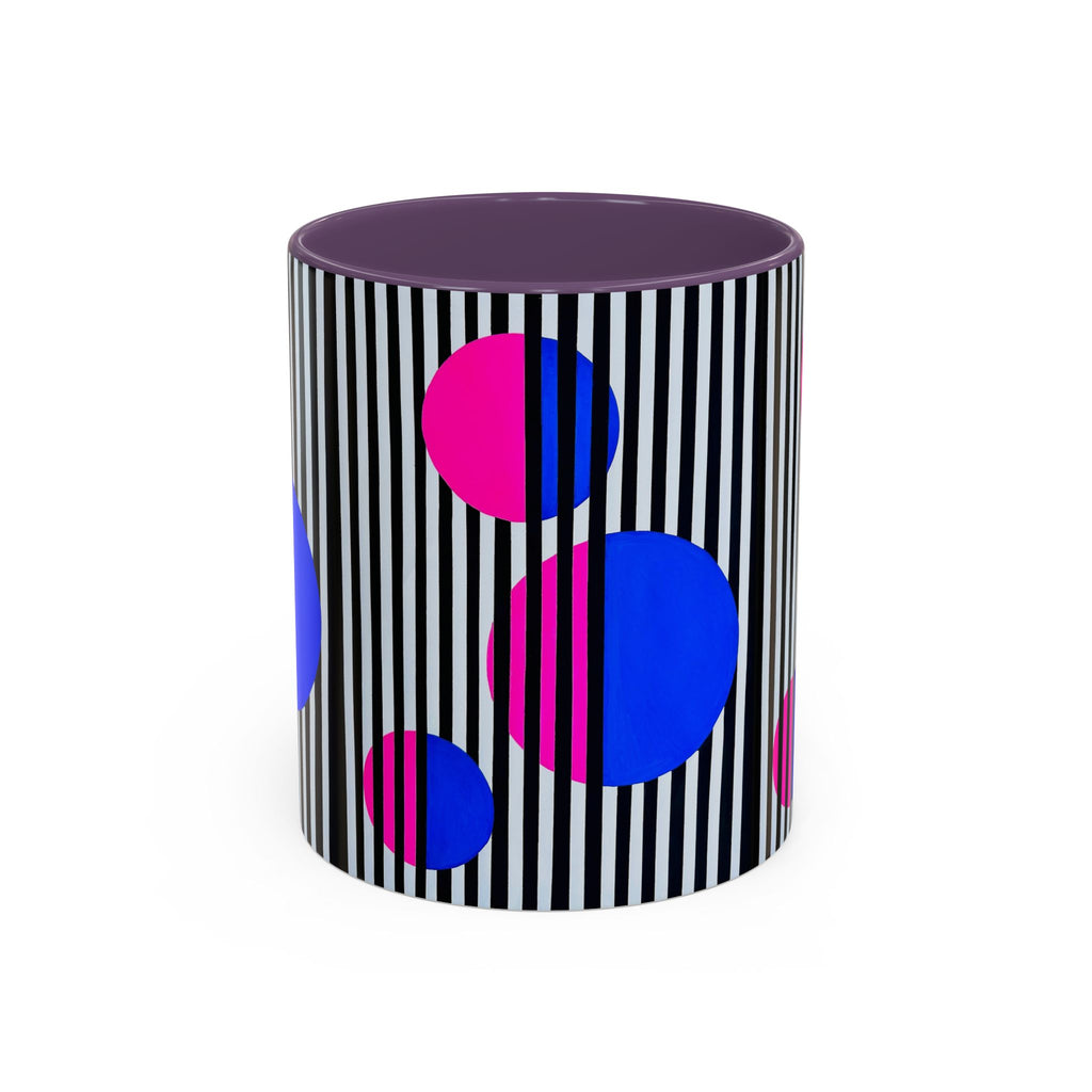 'Play on P' - Accent Coffee Mug (11, 15oz)