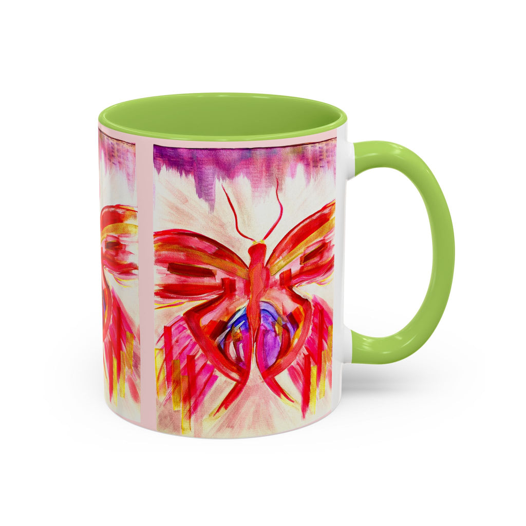 'Butterfly effect' - Accent Coffee Mug (11, 15oz)