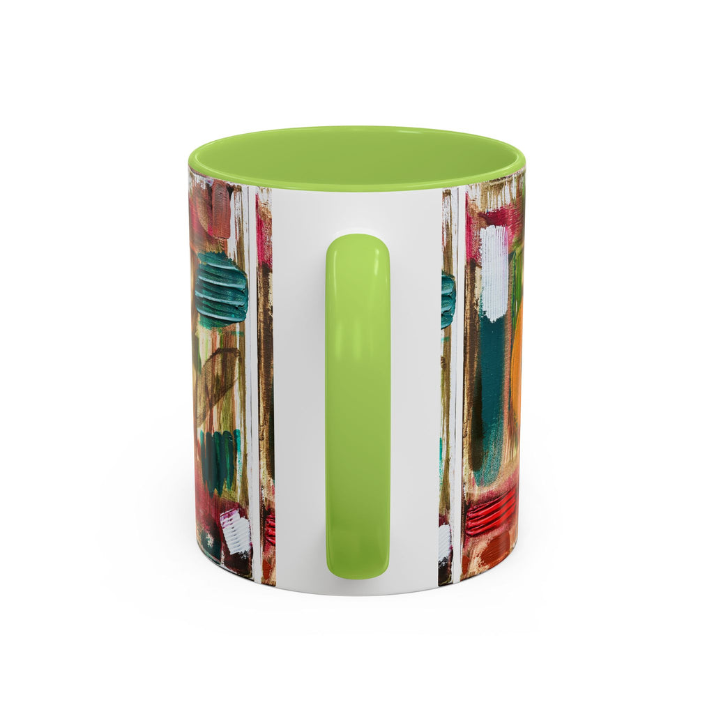 'Exaggerate' - Accent Coffee Mug (11, 15oz)