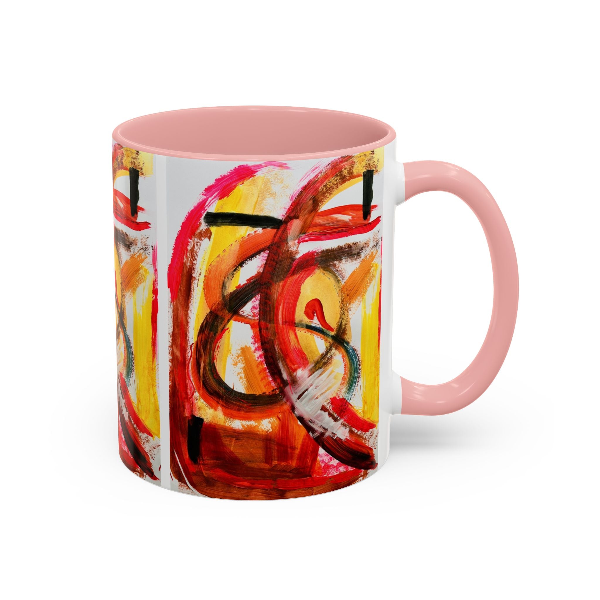 'Heat of Salsa' - Accent Coffee Mug (11, 15oz)