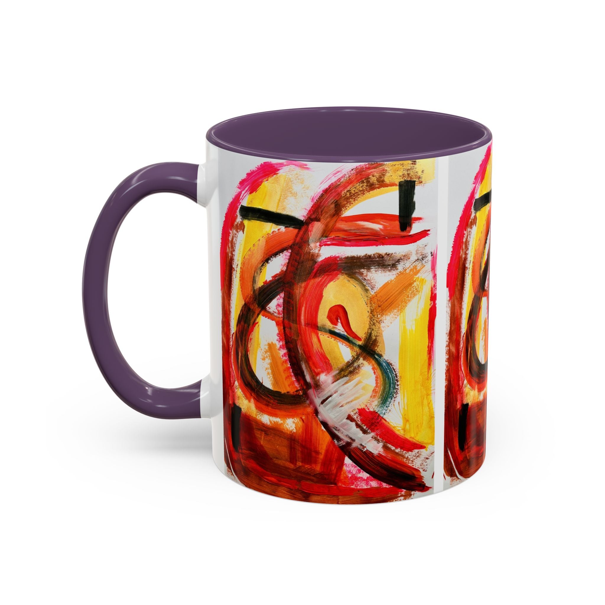 'Heat of Salsa' - Accent Coffee Mug (11, 15oz)