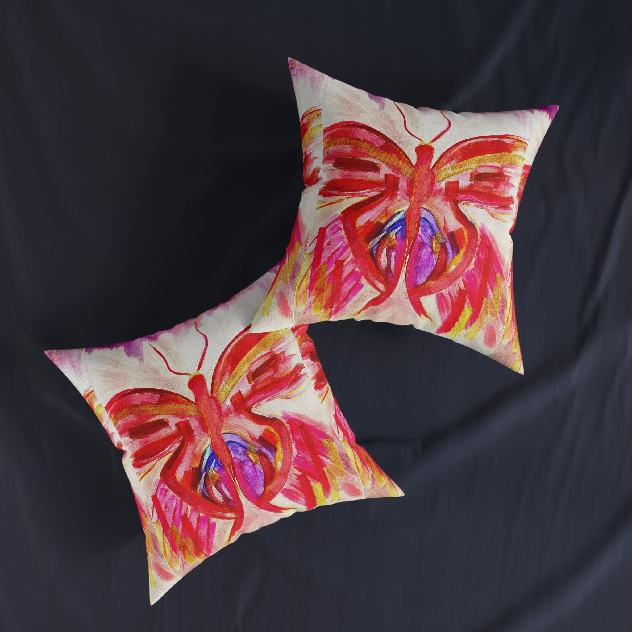 'Butterfly Effect' - Square Pillow