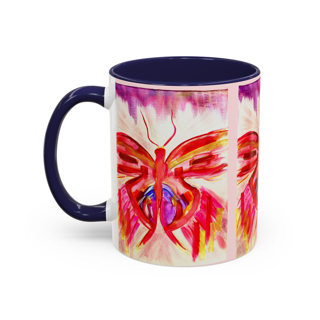'Butterfly effect' - Accent Coffee Mug (11, 15oz)