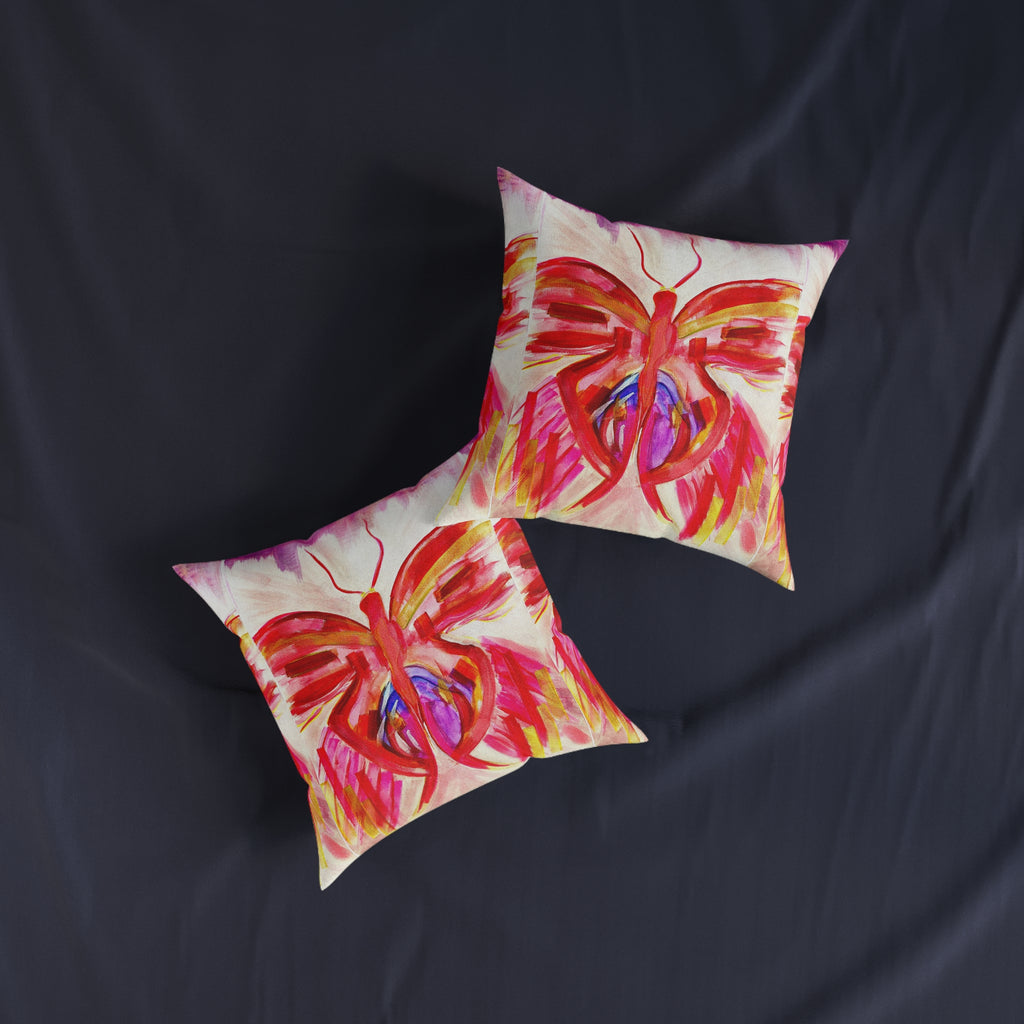 'Butterfly Effect' - Square Pillow