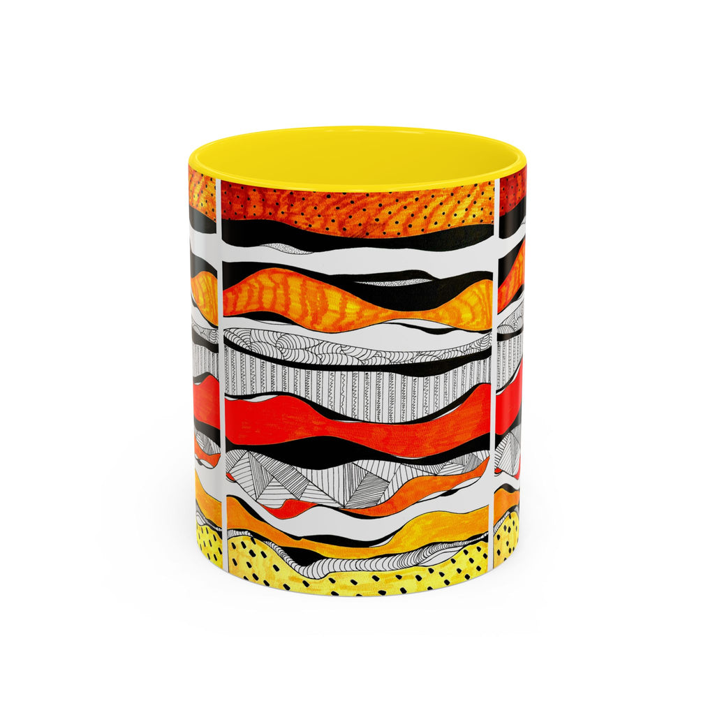 'Visual Sounds' - Accent Coffee Mug (11, 15oz)