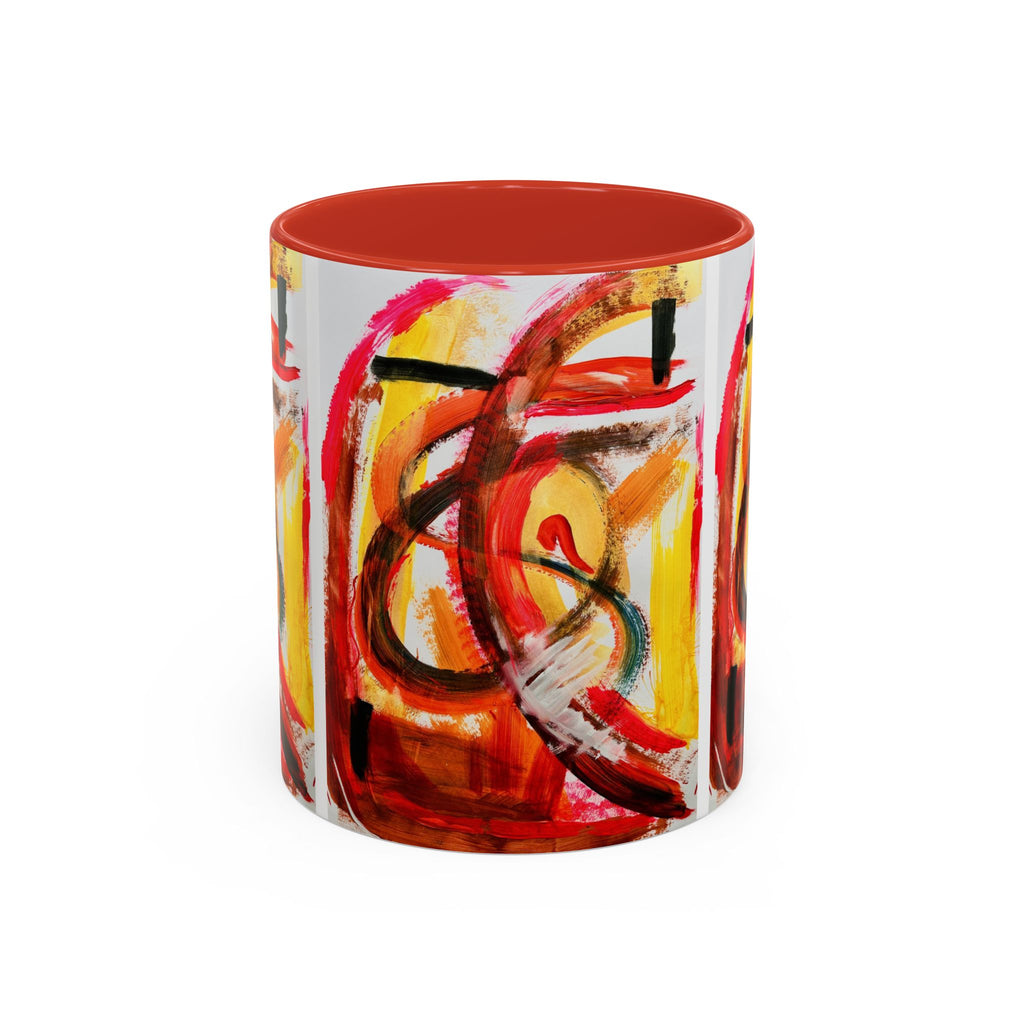 'Heat of Salsa' - Accent Coffee Mug (11, 15oz)