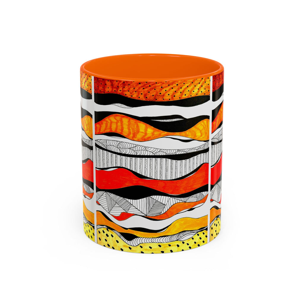 'Visual Sounds' - Accent Coffee Mug (11, 15oz)