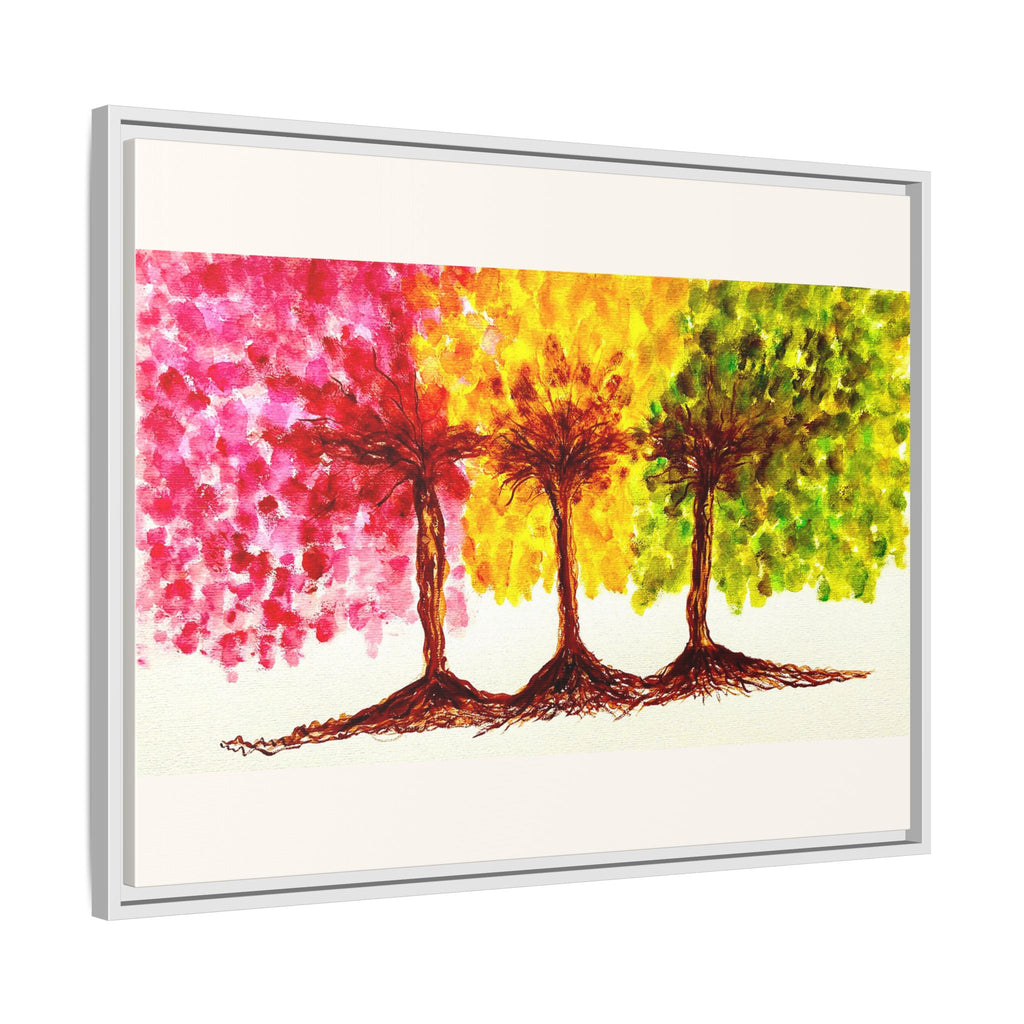 'Serendipity' - Matte Canvas, Framed (Multi-color)