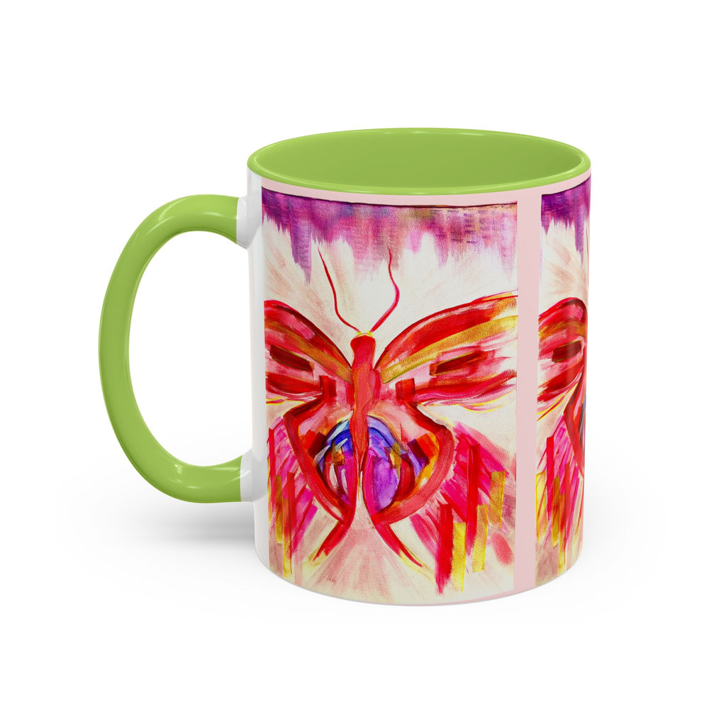 'Butterfly effect' - Accent Coffee Mug (11, 15oz)