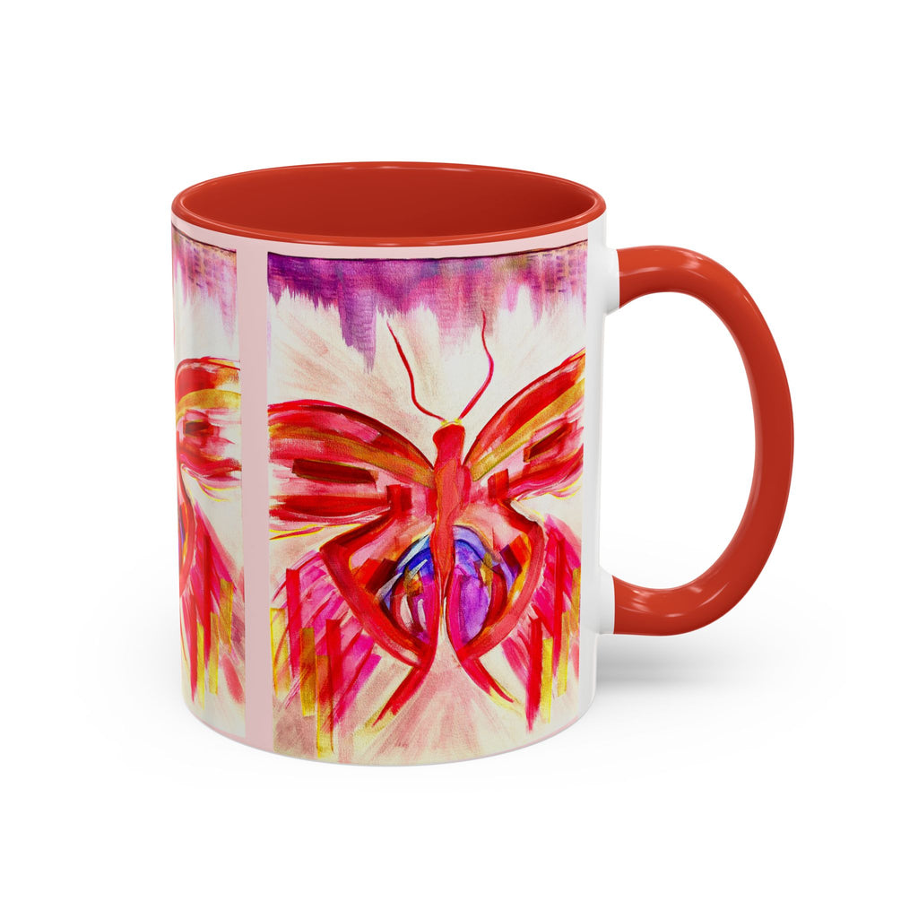 'Butterfly effect' - Accent Coffee Mug (11, 15oz)