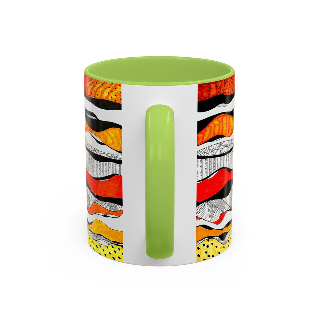 'Visual Sounds' - Accent Coffee Mug (11, 15oz)