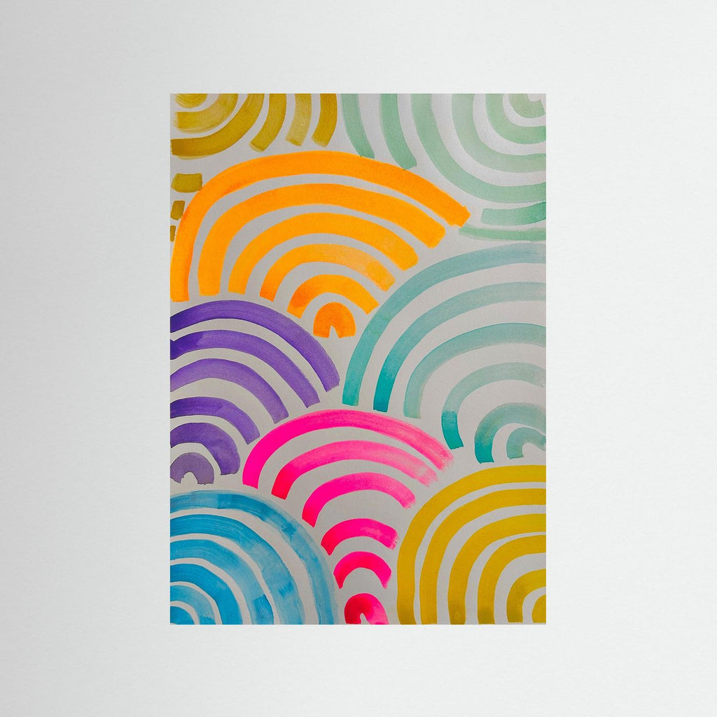 'Neon Arc' - print