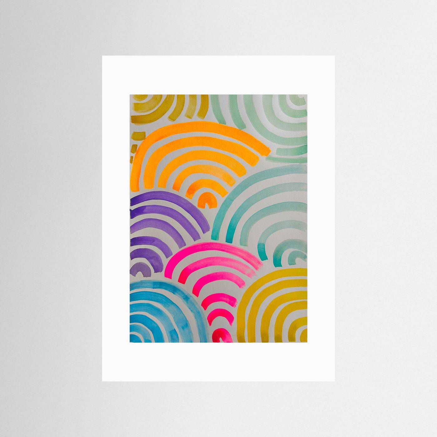 'Neon Arc' - print
